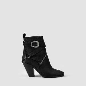 All Saints Tejus Heeled Ankle Boots